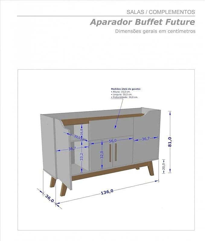 Aparador Buffet Future Bechara - Image 4