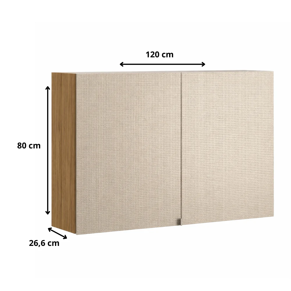 Armário Aéreo Articulado Art 1 Porta 120 cm Kits Paraná - Image 12
