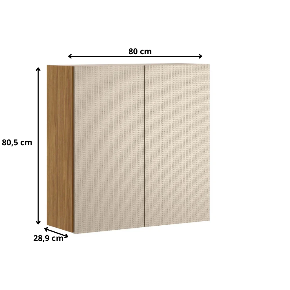 Armário Aéreo 2 Portas 80cm Art Kits Paraná - Image 4