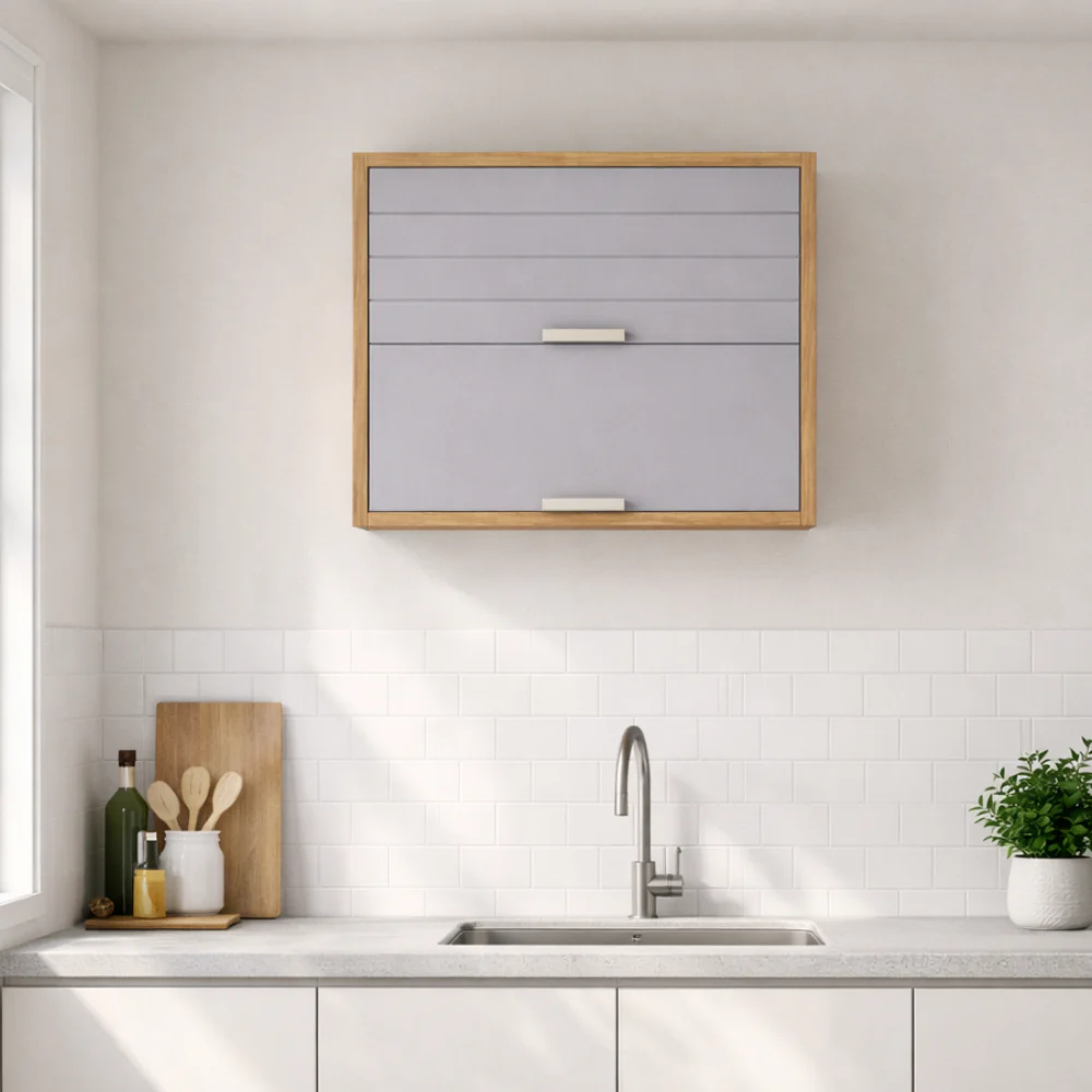 Armário Aéreo 2 Portas 80cm Eloise MGM