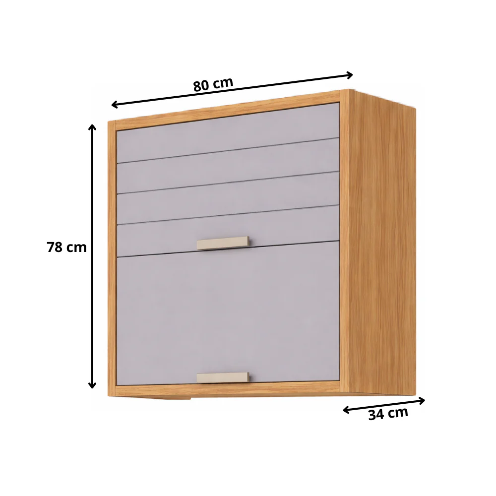 Armário Aéreo 2 Portas 80cm Eloise MGM - Image 4