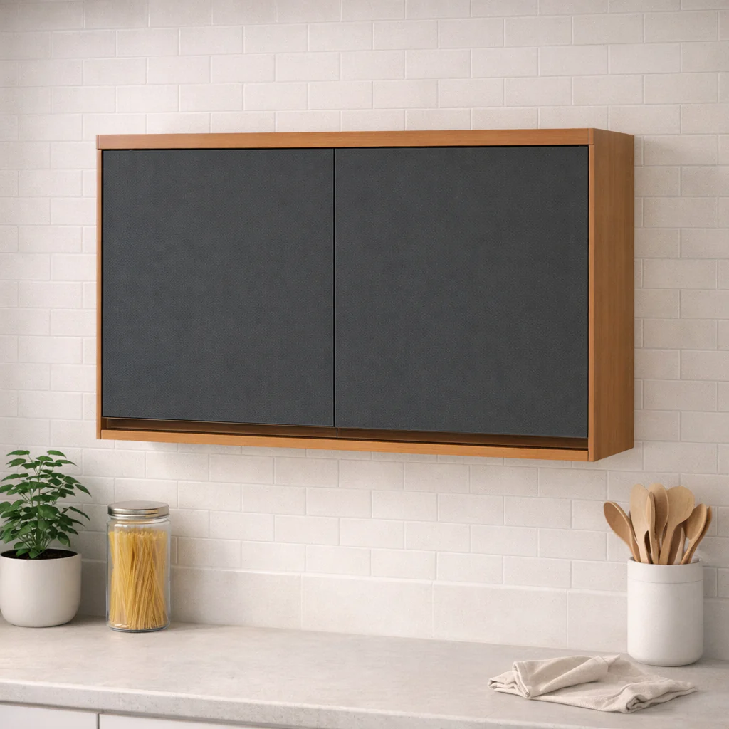Armário Aéreo 80cm 2 Portas Telasul Macadâmia - Image 3