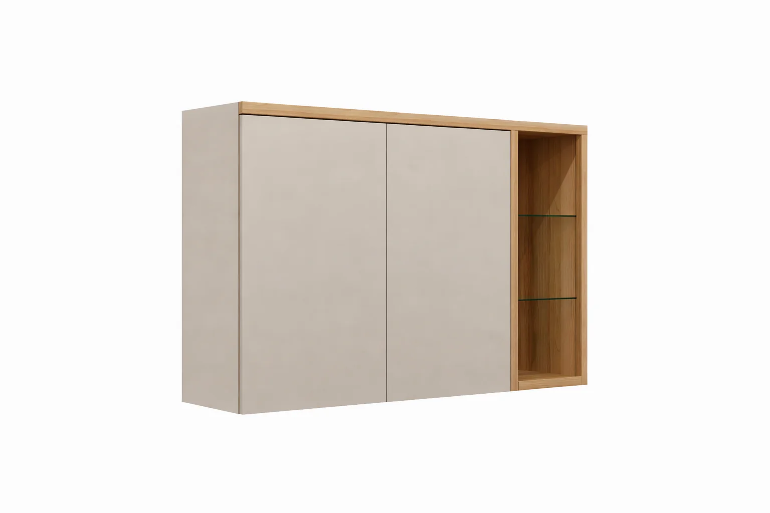 Armário Aéreo Allure 2 Portas 120 cm Linea - Image 2