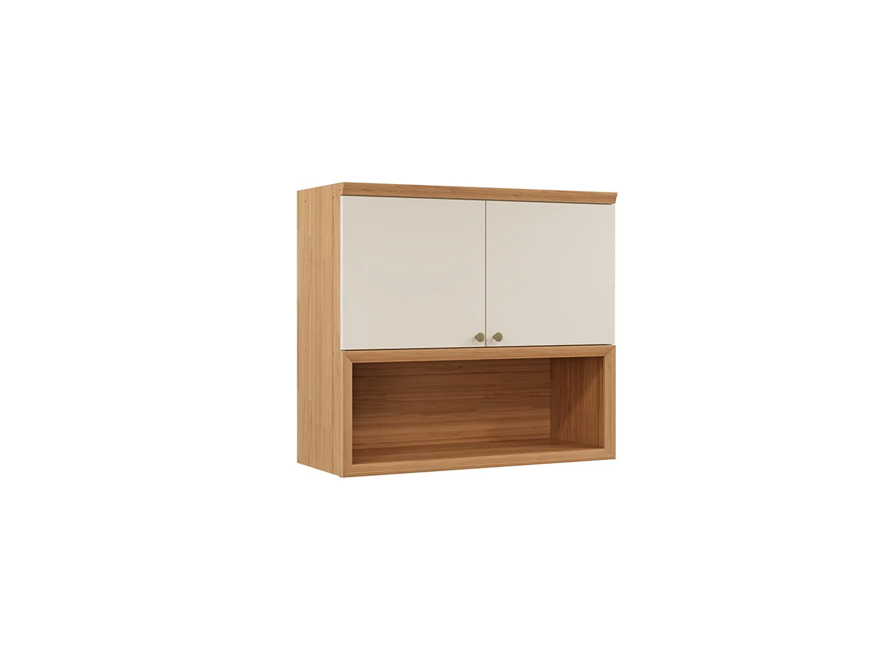 Armário Aéreo Duplo 2 Portas  80 Cm Selene Linea - Image 2