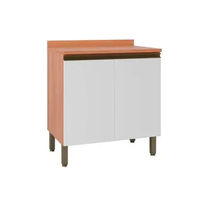 Balcão de Cozinha Macadâmia 80cm 2 Portas com Tampo Telasul - Image 2