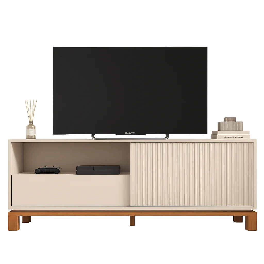 Bancada Para  Tv Até 55 Polegadas Mondrian Caemmun - Image 2