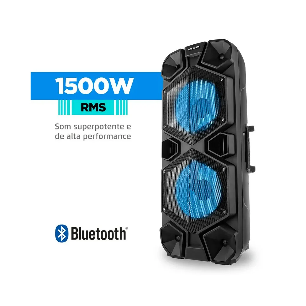 Caixa Amplificada Connect Mega Sound II CM-1500 - Image 2