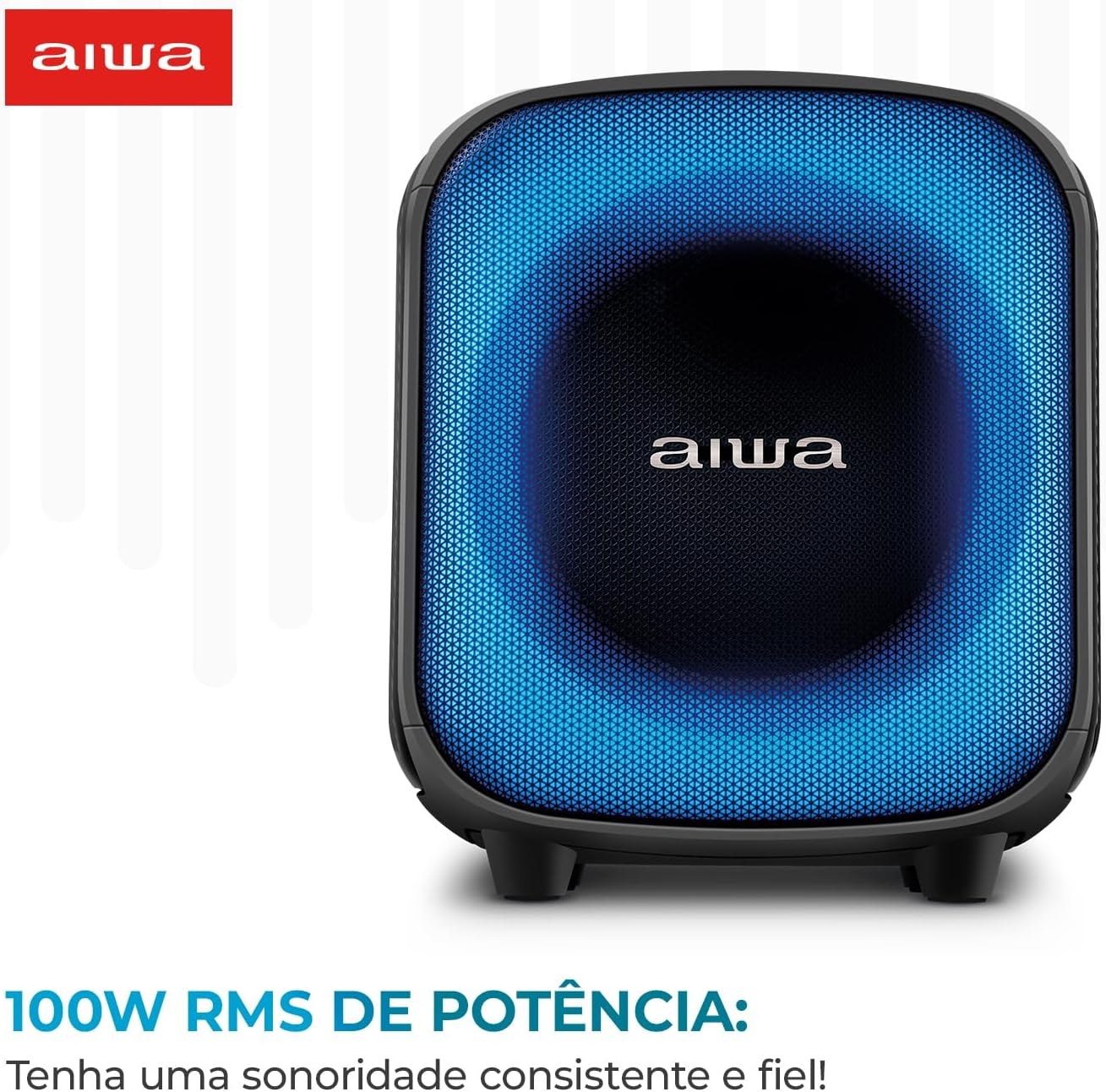 Caixa De Som PartyBox AIWA PB-07 Bluetooth - Image 11