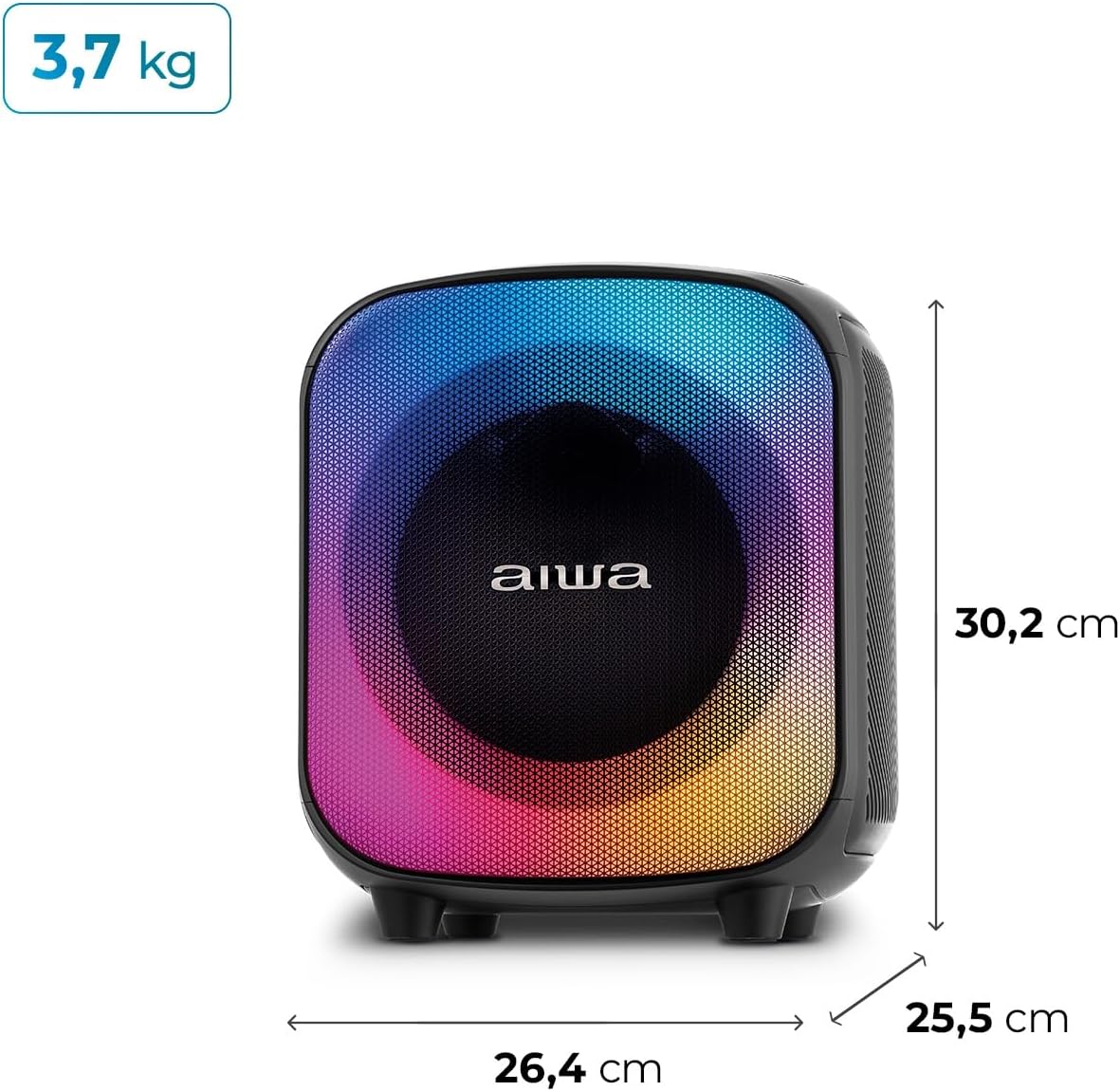 Caixa De Som PartyBox AIWA PB-07 Bluetooth - Image 13