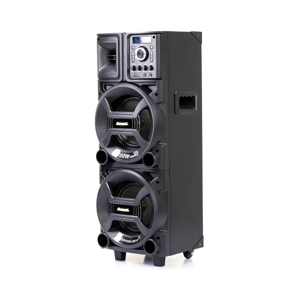 Caixa de Som Torre Amplificada Bluetooth 1100W ACA1101 Amvox