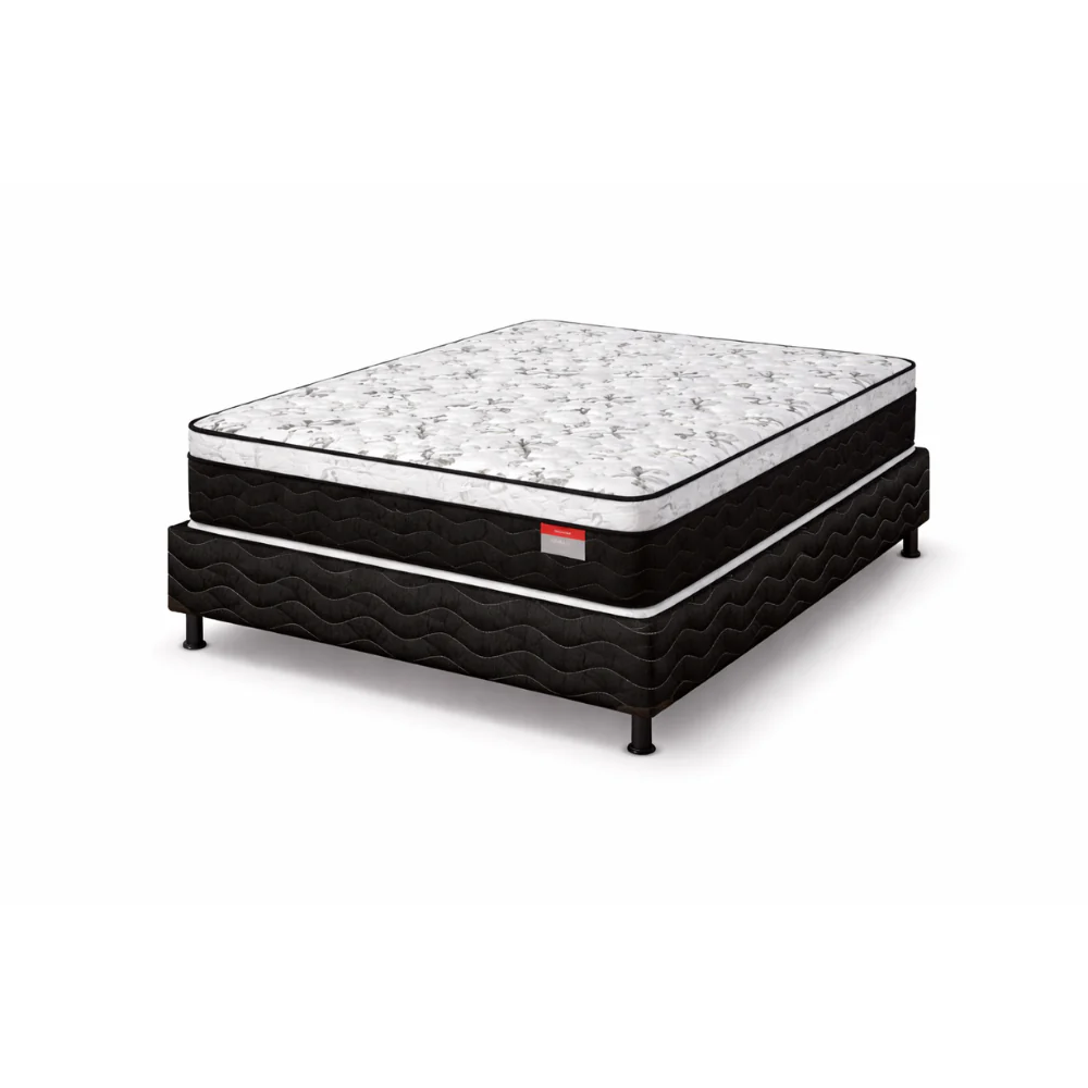 Cama Box Casal Gold (Colchão+Base)138x68 D33 Placa EPS Reconflex - Image 2
