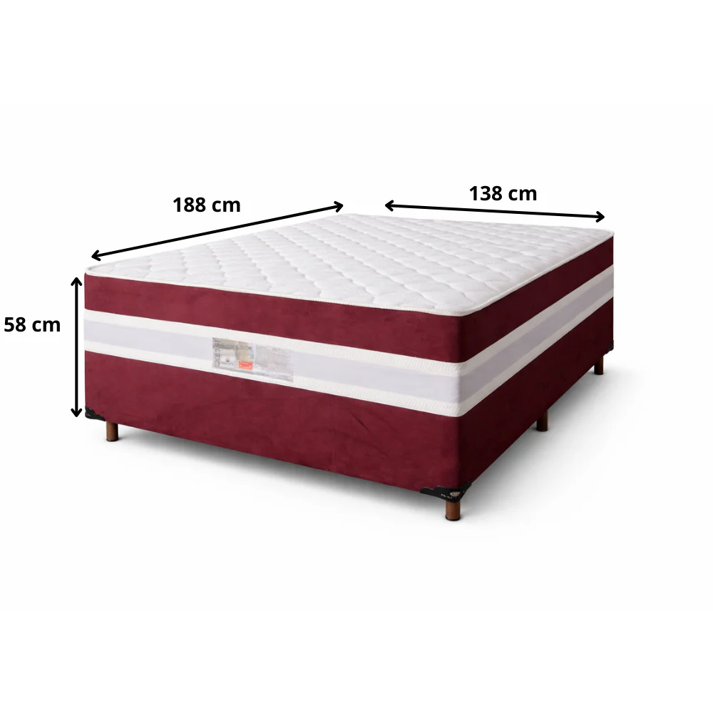 Cama box Conjugada Max Spring Bacetto - Image 4