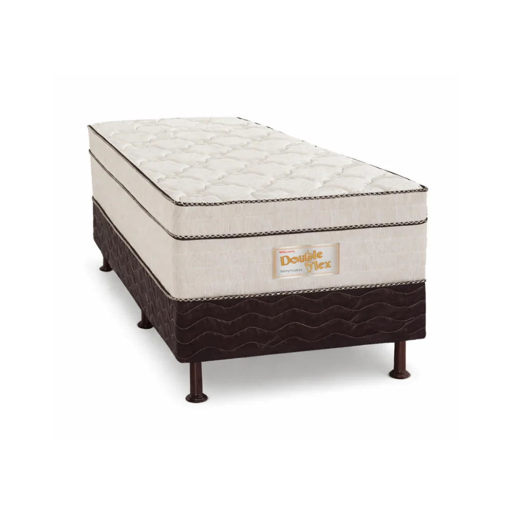 Cama Box Solteiro Conjugada New Double Flex 88x188 Reconflex - Image 2