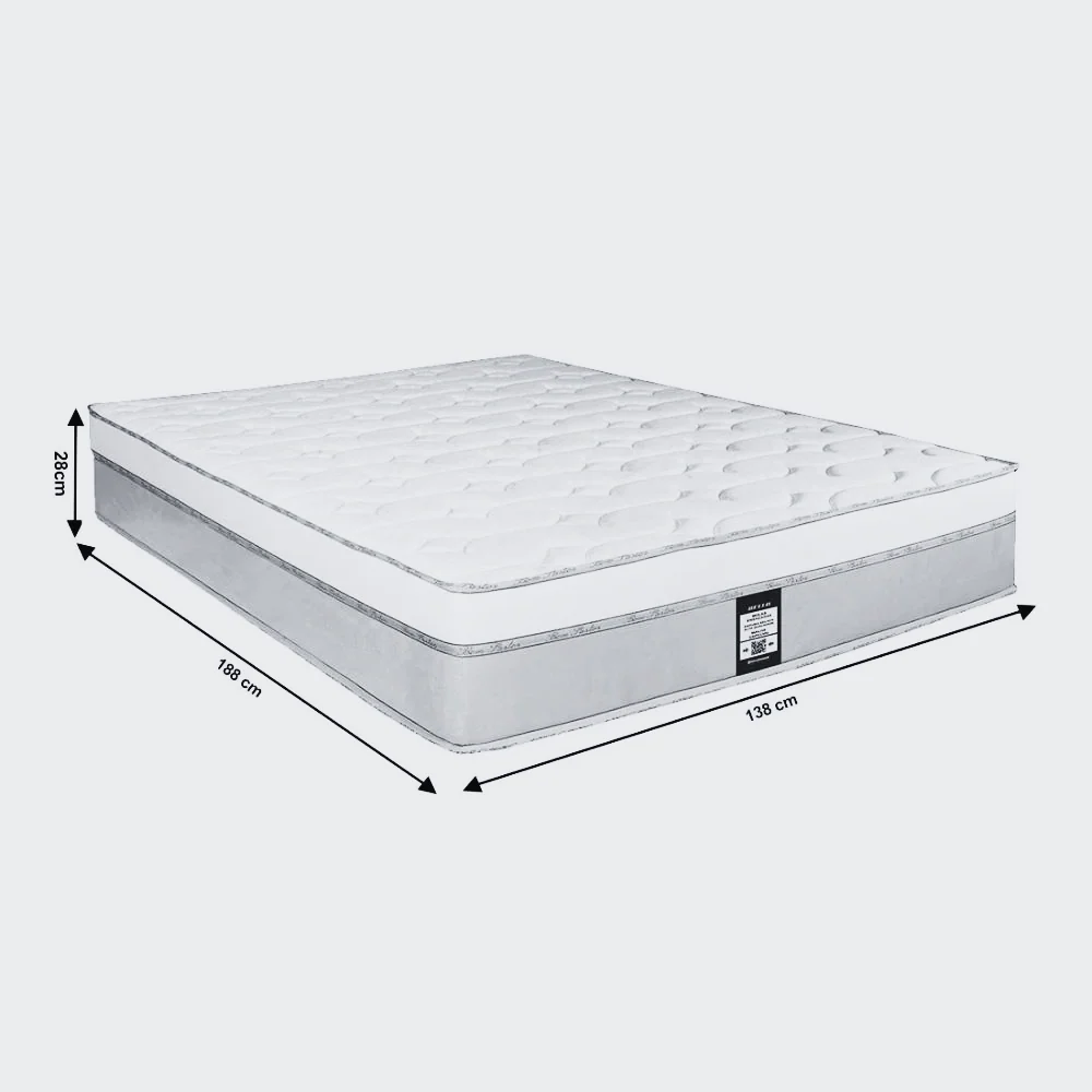 Colchão Casal 138 Cm D33 Placa EPS Gold 133  Reconflex - Image 4