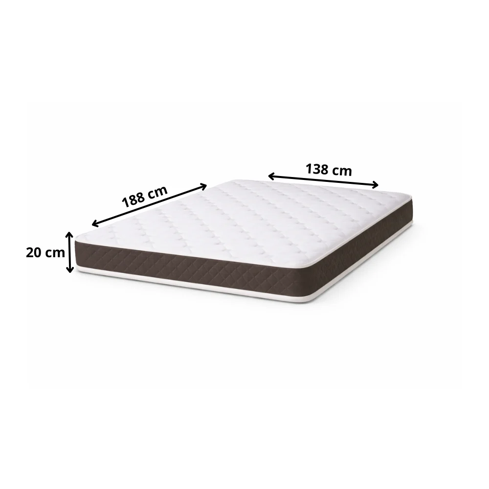Colchão Casal Isoflex D28 138X188X20 Bacetto - Image 4