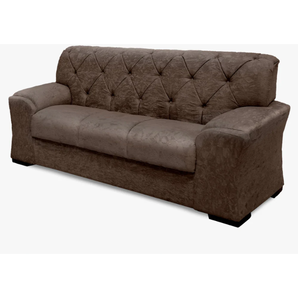 Conjunto de Sofá 2 e 3 Lugares Caribe Capitonê Masterflex - Image 10