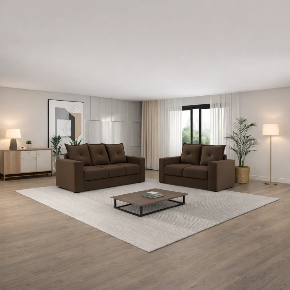 Conjunto de Sofá 3x2 Lugares Santa Catarina Bacetto - Image 16