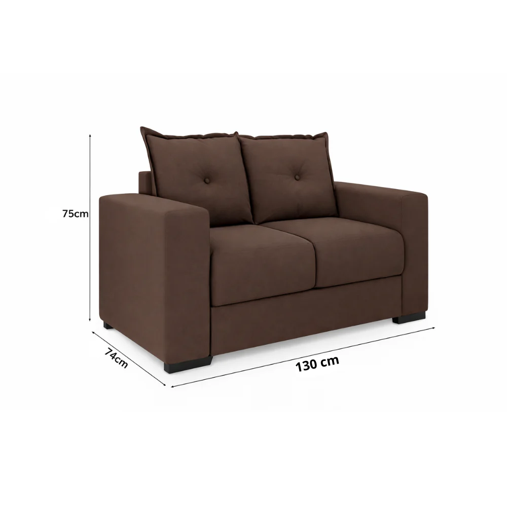 Conjunto de Sofá 3x2 Lugares Santa Catarina Bacetto - Image 19