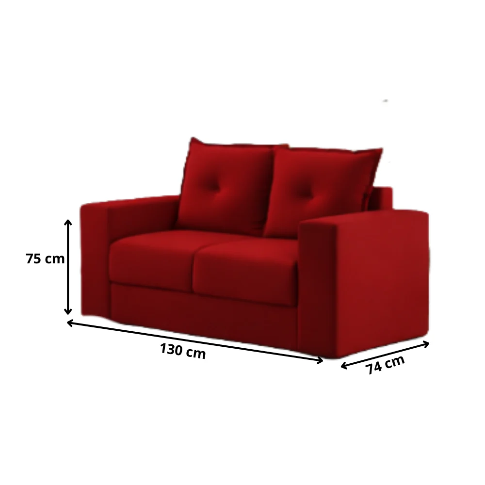 Conjunto de Sofá 3x2 Lugares Santa Catarina Bacetto - Image 4