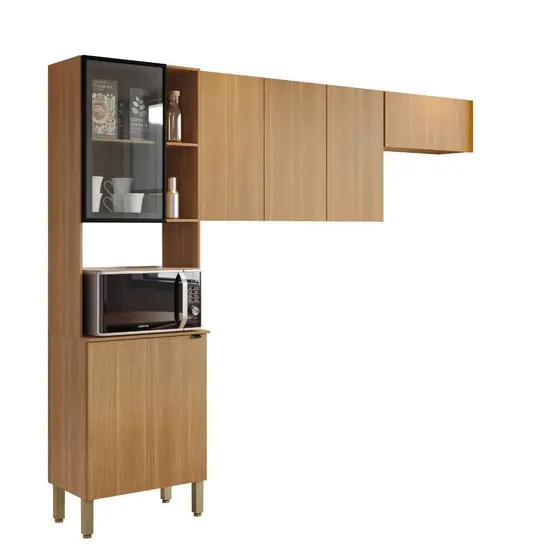 Cozinha Compacta 3 Peças 6 Potas MDF Vert Plus Kit's Paraná - Image 5