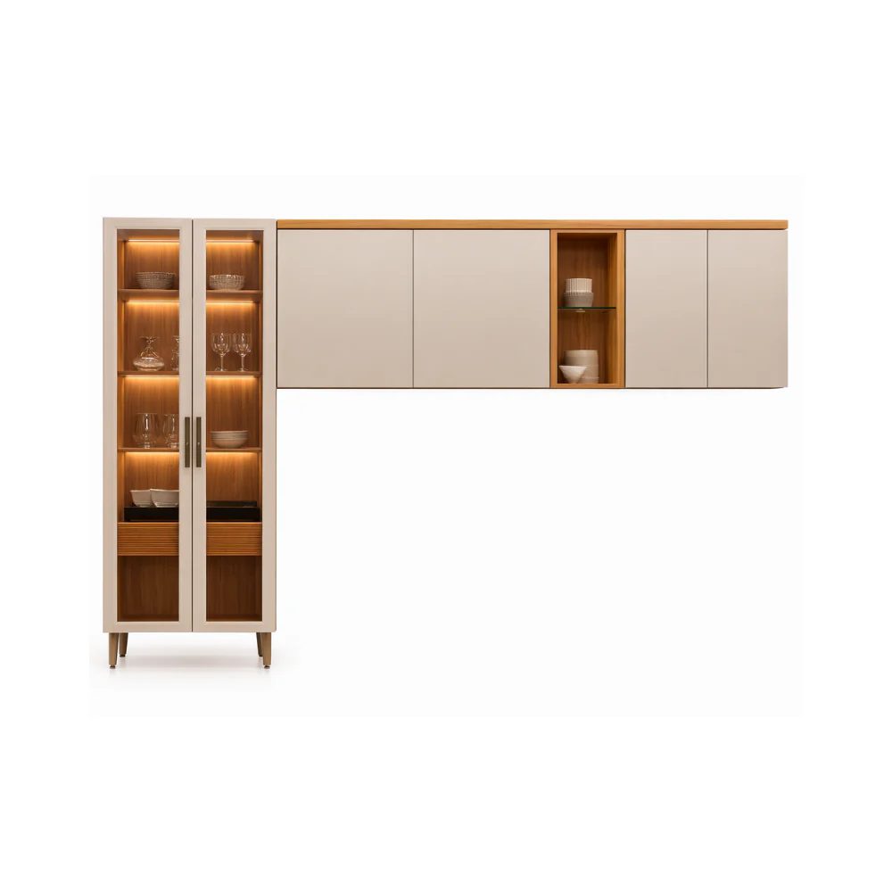 Cozinha Modulada 3 Peças 6 Portas Allure Linea - Image 2