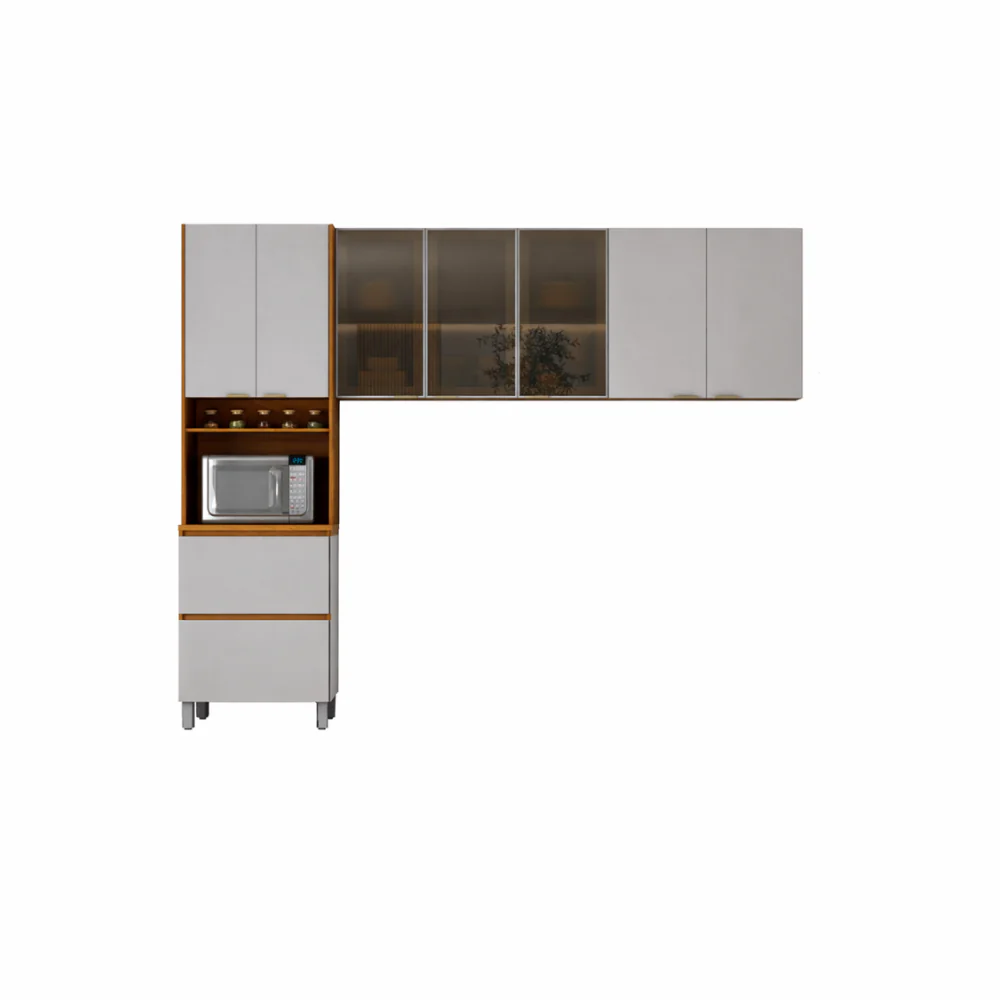 Cozinha Modulada 3 Peças 7 Portas Lumina Itatiaia - Image 2