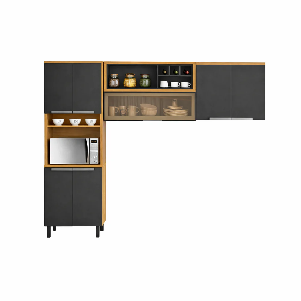 Cozinha Modulada 3 Peças 7 Portas New Porto Itatiaia - Image 2