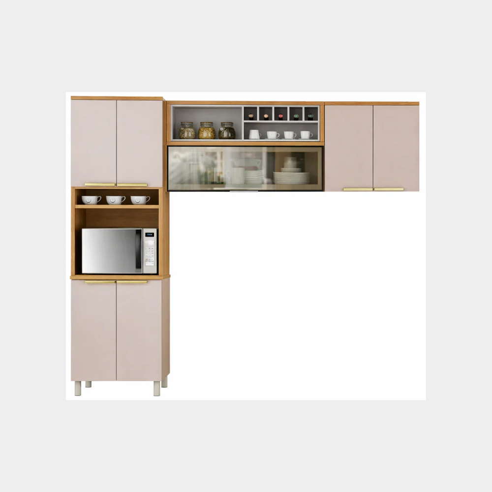Cozinha Modulada 3 Peças 7 Portas New Porto Itatiaia - Image 8