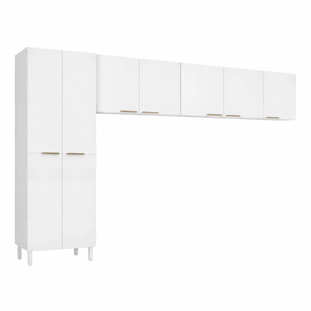 Cozinha Modulada 3 Peças 9 Portas Renova Itatiaia - Image 2
