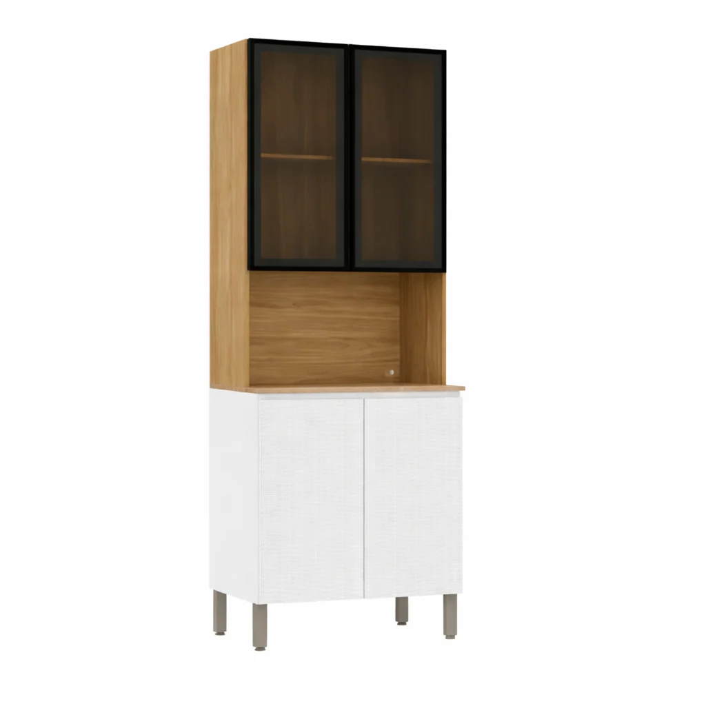 Cozinha Modulada Art 3 Peças 6 Portas Kits Paraná - Image 3
