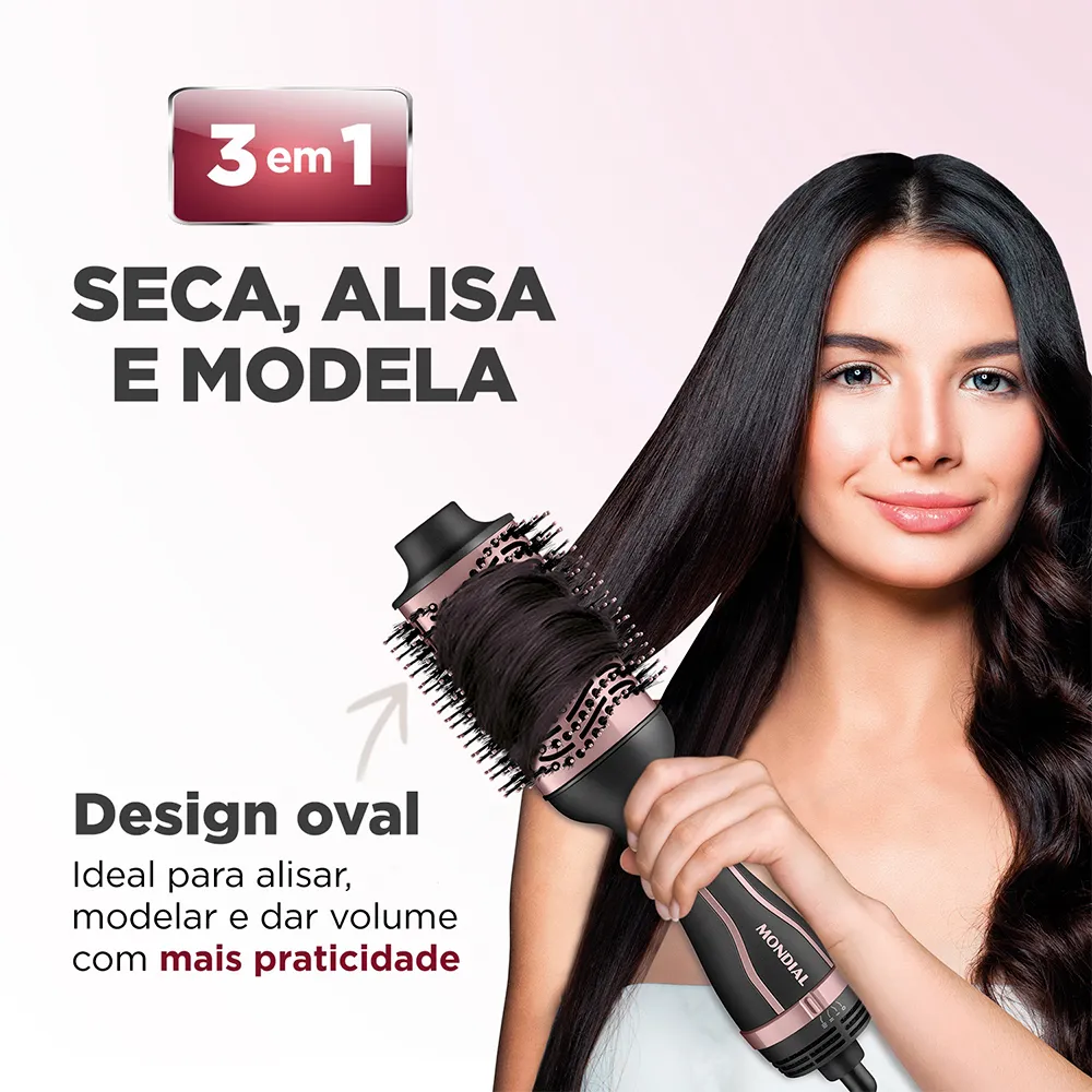 Escova Secadora Mondial Keratin - ES-11-BI - Image 3