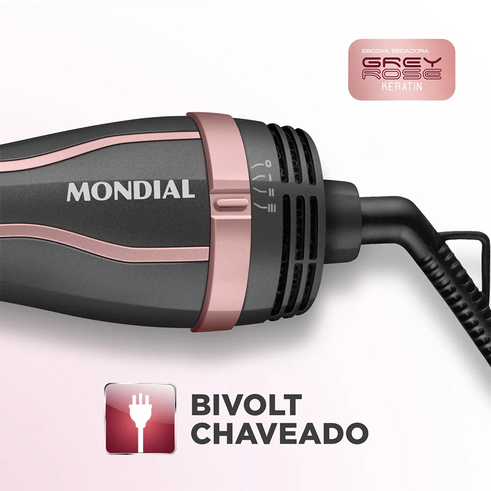 Escova Secadora Mondial Keratin - ES-11-BI - Image 4