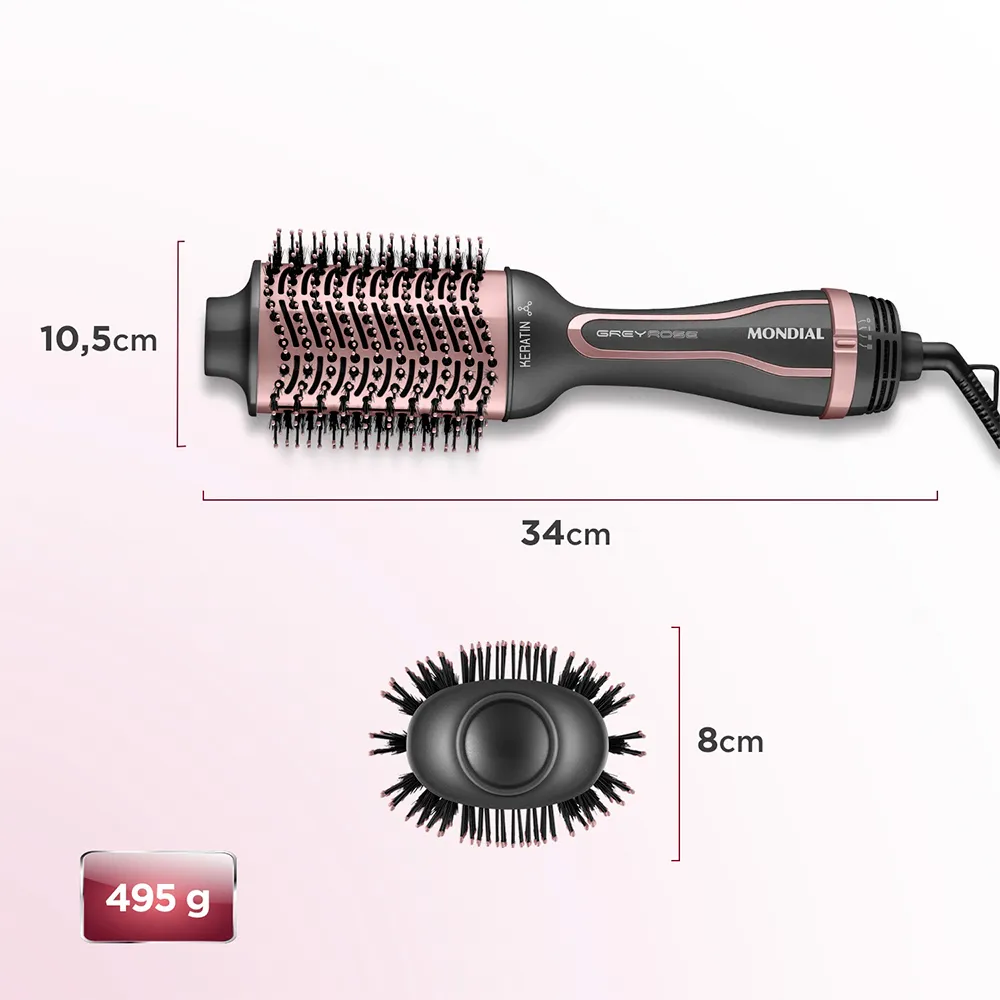 Escova Secadora Mondial Keratin - ES-11-BI - Image 6