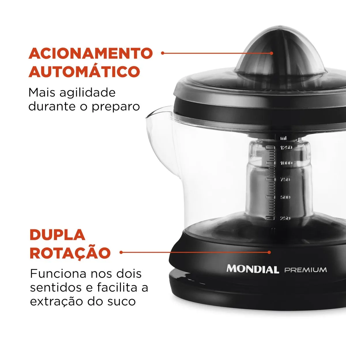 Espremedor Mondial Premium E-02 - Image 4