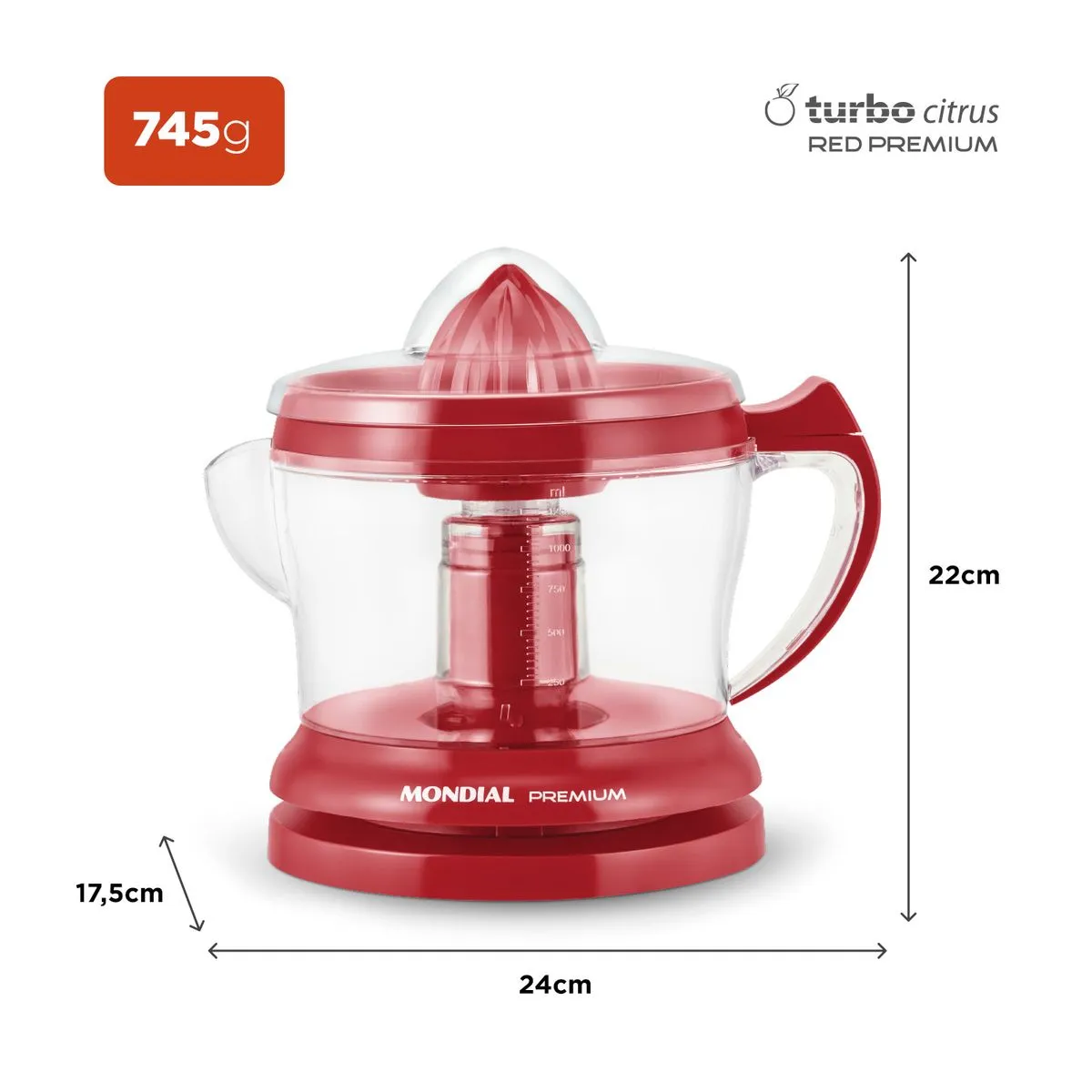 Espremedor Mondial Premium E-23 - Image 6