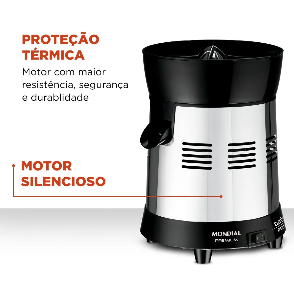 Extrator de Sucos Mondial Turbo Premium E-10 - Image 5