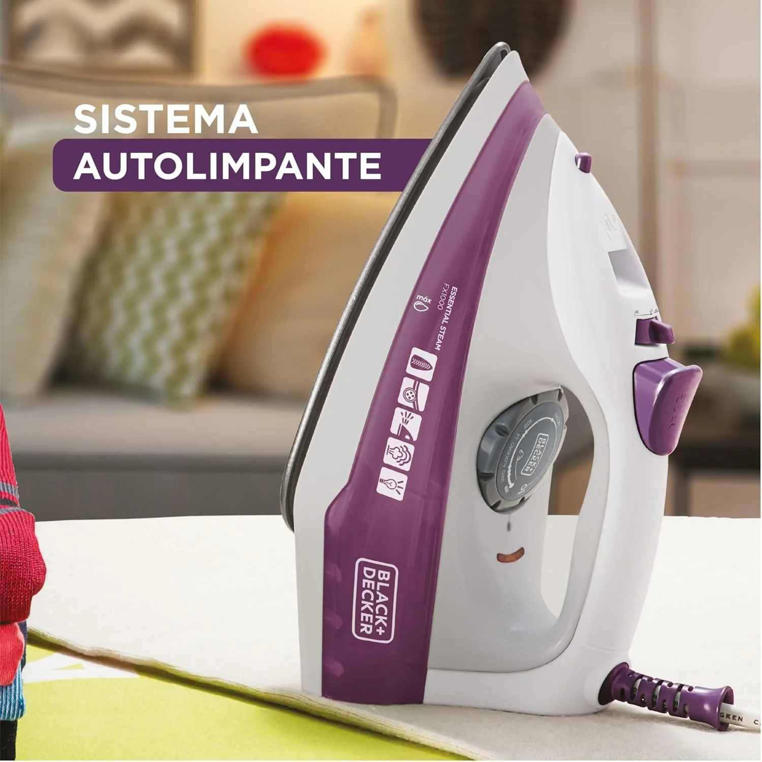 Ferro de Passar a Vapor FX1000 Black & Decker - Image 3