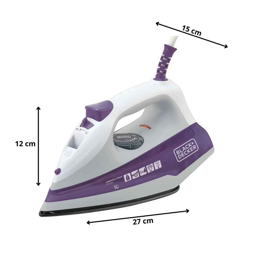 Ferro de Passar a Vapor FX1000 Black & Decker - Image 7