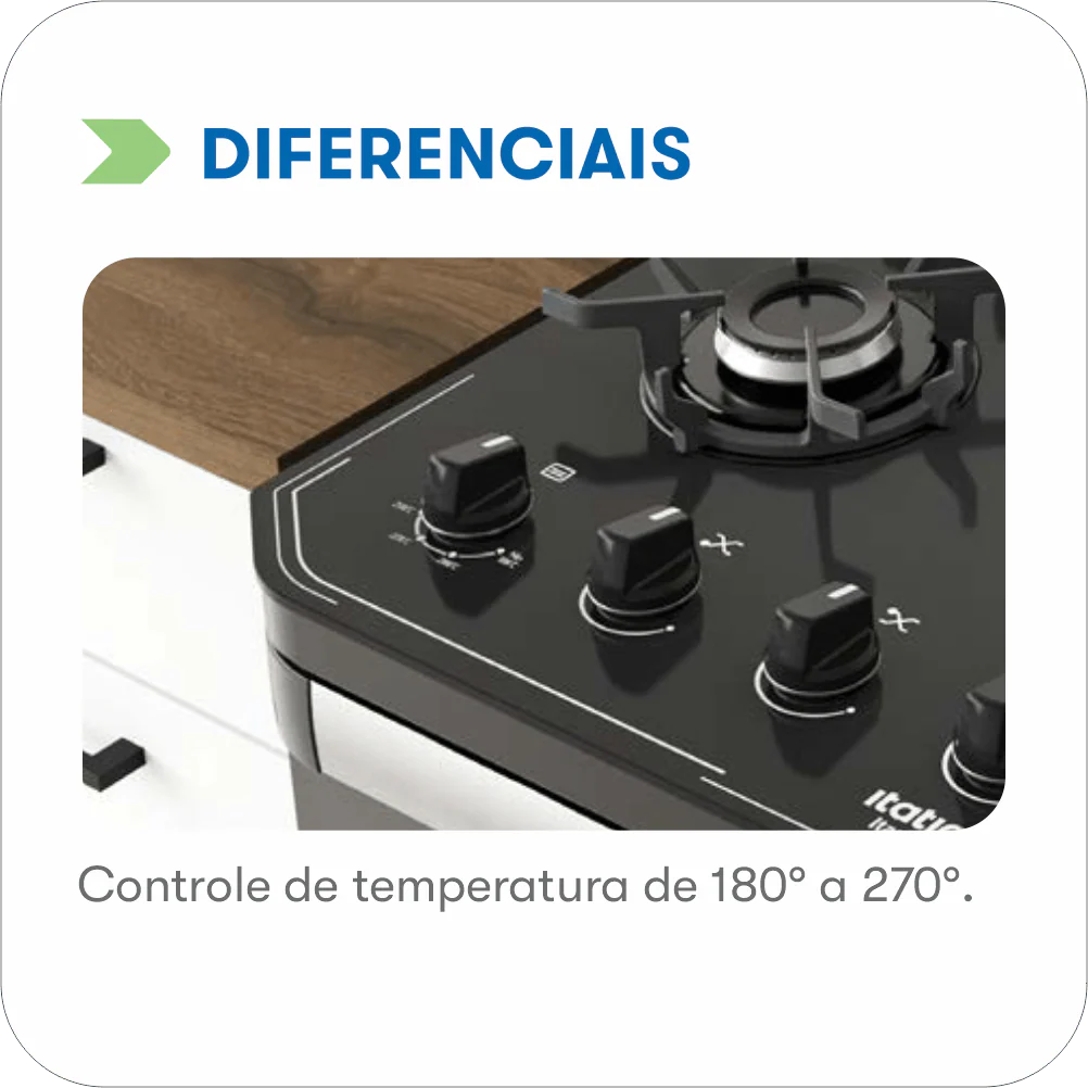 Fogão  4 Bocas Automático Itamaster Itatiaia - Image 3
