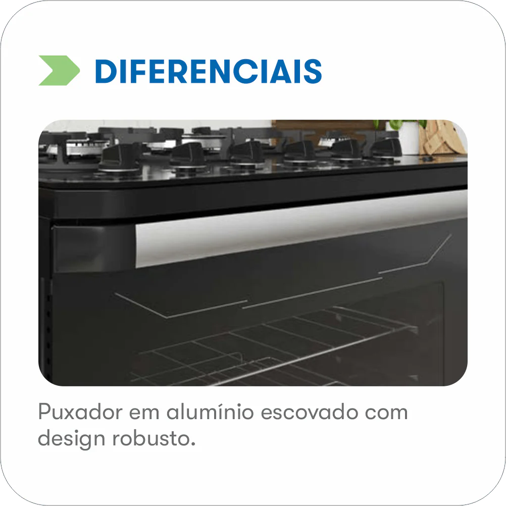 Fogão  5 Bocas Automático Itamaster Itatiaia - Image 3