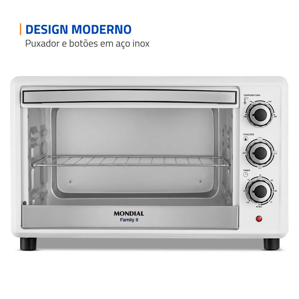 Forno Elétrico 42L 1600W Family II Mondial - Image 4