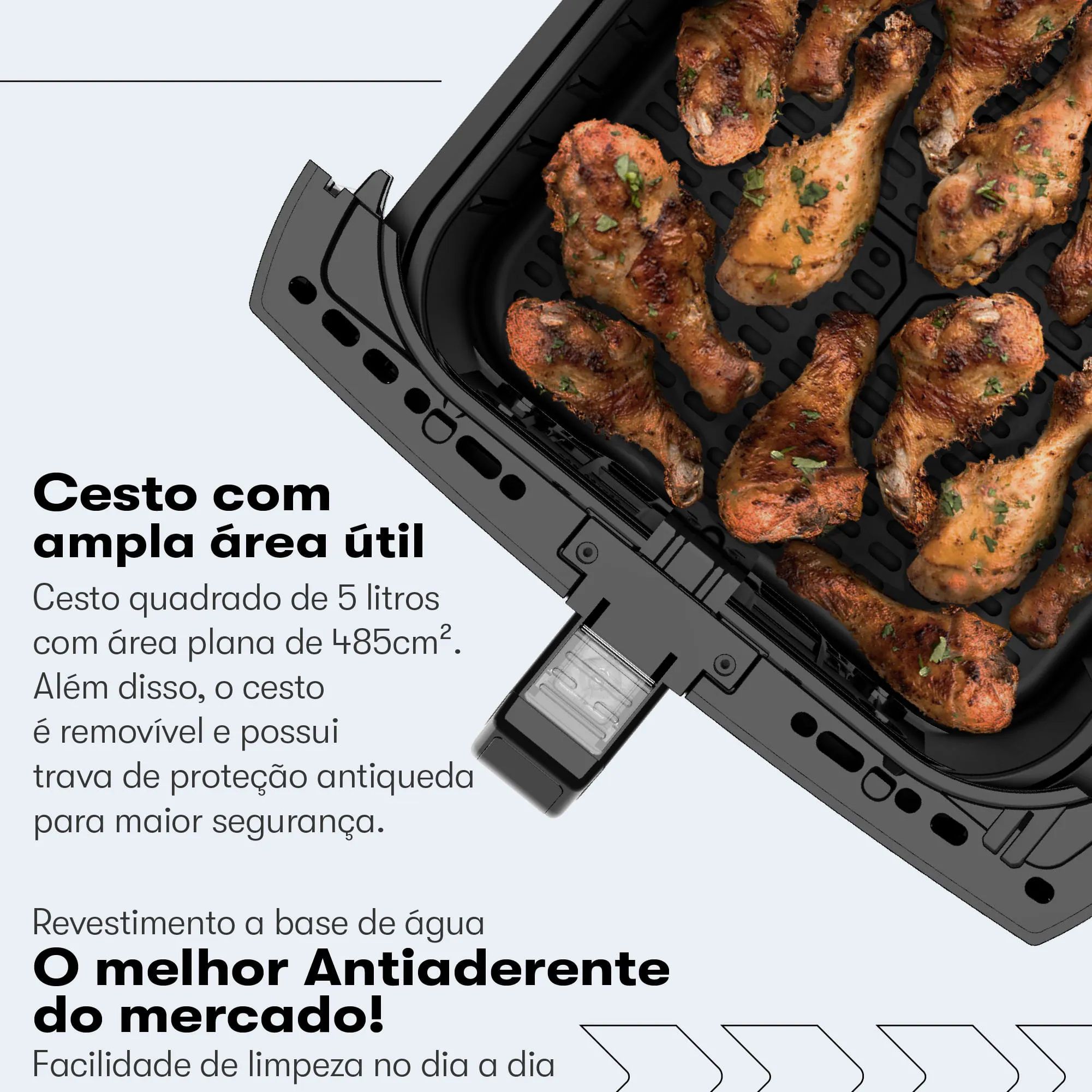 Fritadeira Elétrica Air Fryer Itatiaia 5L - Image 8