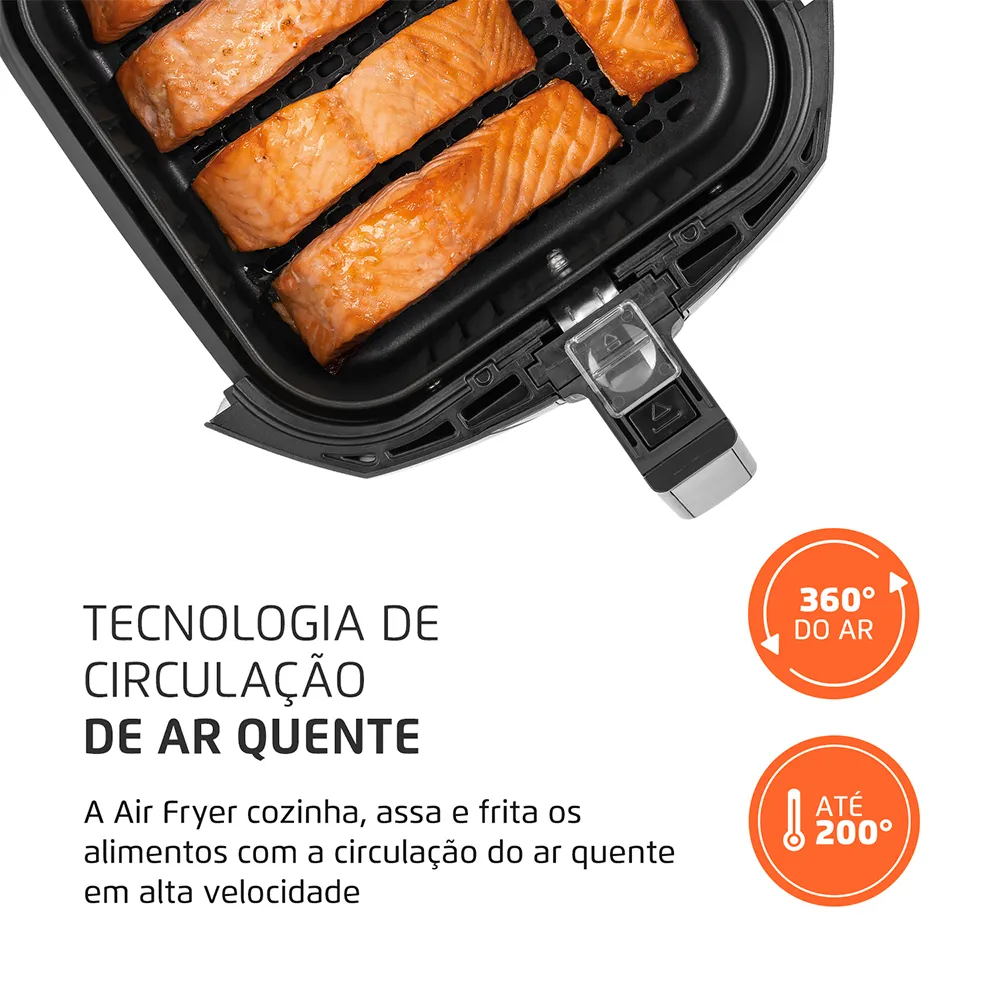Fritadeira Sem Óleo Air Fryer 4 Litros AFN-40-BI Mondial - Image 5