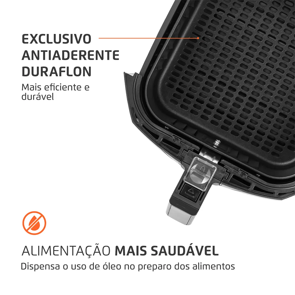 Fritadeira Sem Óleo Air Fryer 4L Mondial AFN-40-PI - Image 6