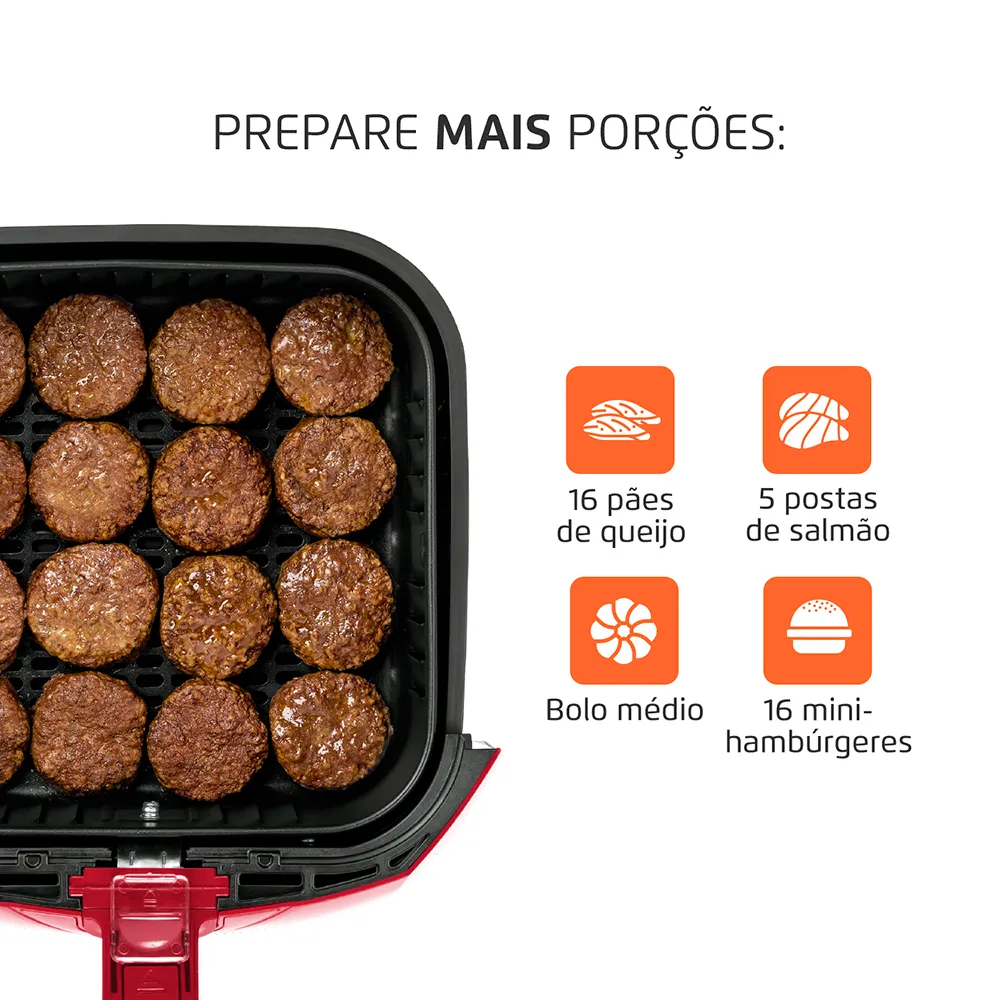 Fritadeira Sem Óleo Air Fryer 4L Mondial AFN-40-RI - Image 3