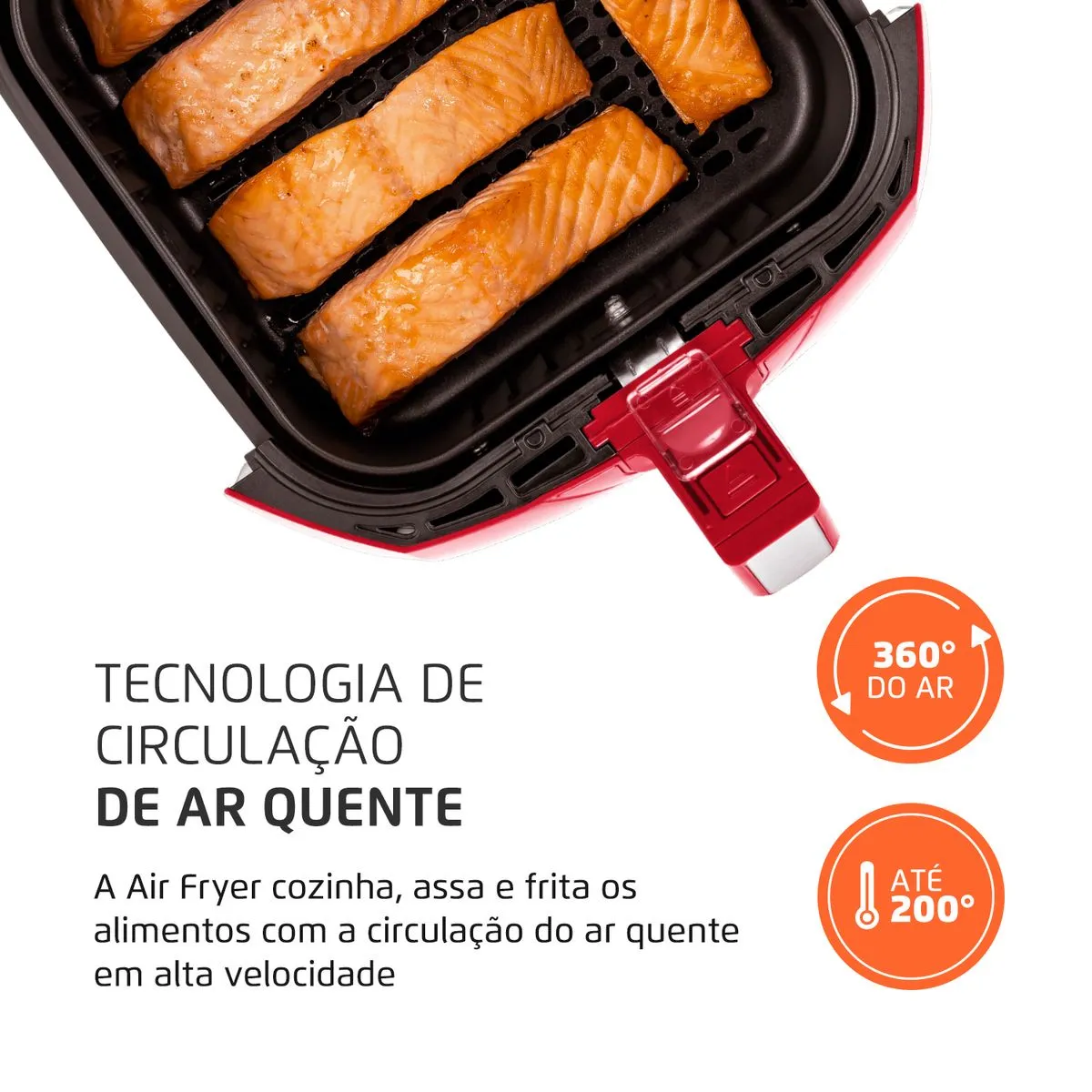 Fritadeira Sem Óleo Air Fryer 4L Mondial AFN-40-RI - Image 5