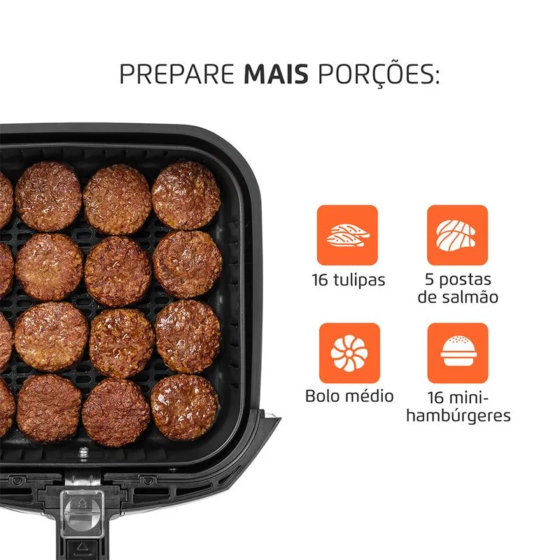 Fritadeira Sem Óleo Air Fryer Mondial AFN-40-BFS - Image 3