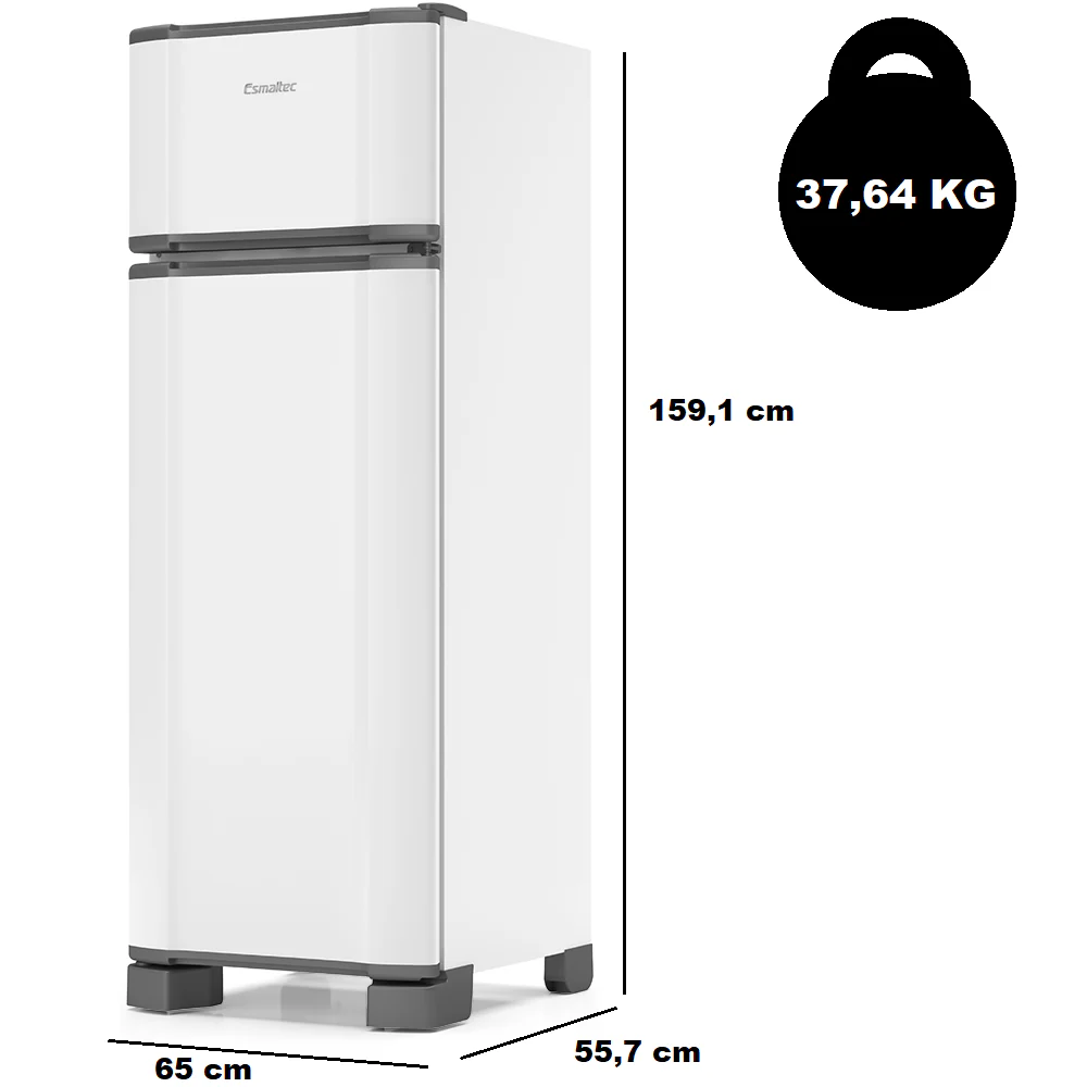 Geladeira Refrigerador  Duplex  276L RCD34 PRO Esmaltec - Image 4