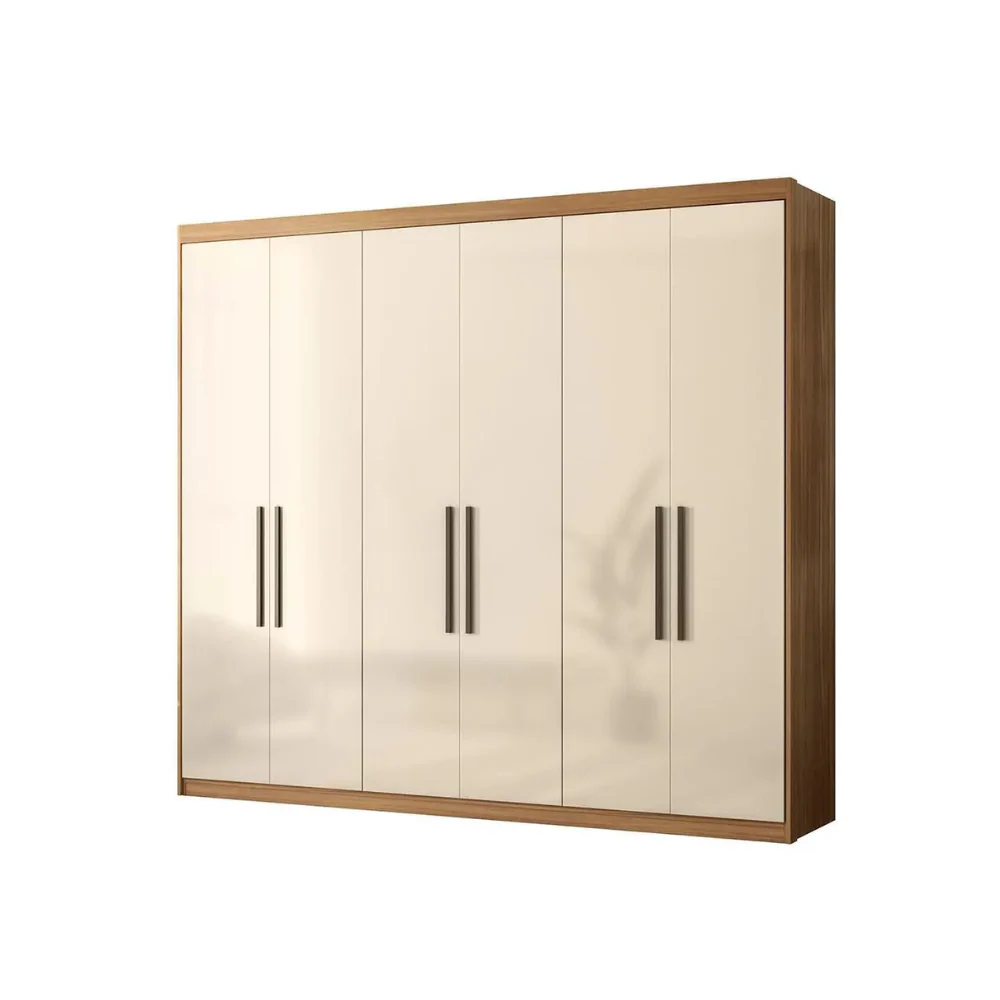 Guarda-Roupa Casal 6 Portas 4 Gavetas Venice  Demóbile - Image 6
