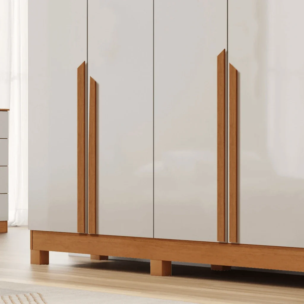 Guarda-Roupa Casal Em MDF 6 Portas 6 Gavetas Bianca Bianchi - Image 8